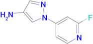 1-(2-Fluoropyridin-4-yl)-1h-pyrazol-4-amine