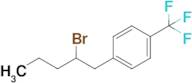 1-(2-Bromopentyl)-4-(trifluoromethyl)benzene