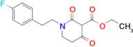 Ethyl 1-[2-(4-fluorophenyl)ethyl]-2,4-dioxopiperidine-3-carboxylate