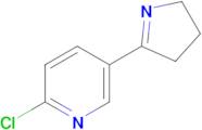 2-Chloro-5-(3,4-dihydro-2h-pyrrol-5-yl)pyridine