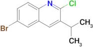 6-Bromo-2-chloro-3-(propan-2-yl)quinoline