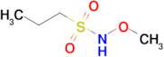 n-Methoxypropane-1-sulfonamide