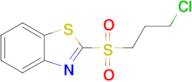 2-(3-Chloropropanesulfonyl)-1,3-benzothiazole