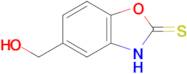 5-(hydroxymethyl)-2,3-dihydro-1,3-benzoxazole-2-thione