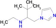 Ethyl[1-(1h-imidazol-1-yl)-3,3-dimethylbutan-2-yl]amine