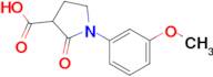 1-(3-Methoxyphenyl)-2-oxopyrrolidine-3-carboxylic acid