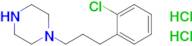 1-[3-(2-chlorophenyl)propyl]piperazine dihydrochloride
