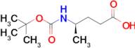 (4r)-4-{[(tert-butoxy)carbonyl]amino}pentanoic acid