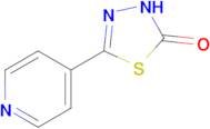 5-(Pyridin-4-yl)-2,3-dihydro-1,3,4-thiadiazol-2-one