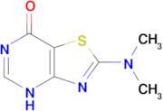 2-(dimethylamino)-4H,7H-[1,3]thiazolo[4,5-d]pyrimidin-7-one