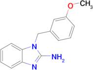 1-[(3-methoxyphenyl)methyl]-1h-1,3-benzodiazol-2-amine