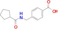 4-[(cyclopentylformamido)methyl]benzoic acid