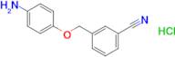 3-(4-Aminophenoxymethyl)benzonitrile hydrochloride
