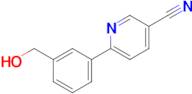 6-[3-(hydroxymethyl)phenyl]pyridine-3-carbonitrile