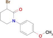 3-Bromo-1-(4-methoxyphenyl)piperidin-2-one