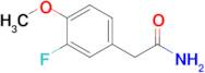 2-(3-Fluoro-4-methoxyphenyl)acetamide