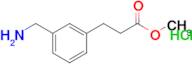 Methyl 3-[3-(aminomethyl)phenyl]propanoate hydrochloride