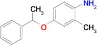 2-Methyl-4-(1-phenylethoxy)aniline