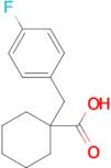 1-[(4-fluorophenyl)methyl]cyclohexane-1-carboxylic acid