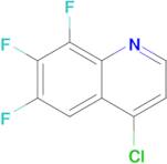 4-Chloro-6,7,8-trifluoroquinoline