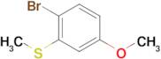 1-Bromo-4-methoxy-2-(methylsulfanyl)benzene