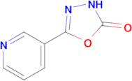 5-(Pyridin-3-yl)-2,3-dihydro-1,3,4-oxadiazol-2-one