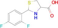 2-(2,4-Difluorophenyl)-1,3-thiazolidine-4-carboxylic acid