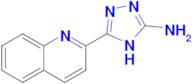 5-(quinolin-2-yl)-4H-1,2,4-triazol-3-amine