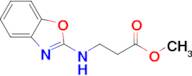 Methyl 3-[(1,3-benzoxazol-2-yl)amino]propanoate