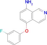 5-(3-Fluorophenoxy)isoquinolin-8-amine