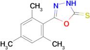 5-(2,4,6-trimethylphenyl)-2,3-dihydro-1,3,4-oxadiazole-2-thione
