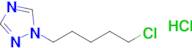 1-(5-Chloropentyl)-1h-1,2,4-triazole hydrochloride