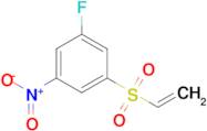 1-(Ethenesulfonyl)-3-fluoro-5-nitrobenzene