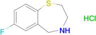 7-Fluoro-2,3,4,5-tetrahydro-1,4-benzothiazepine hydrochloride