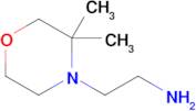 2-(3,3-Dimethylmorpholin-4-yl)ethan-1-amine