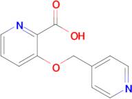 3-(Pyridin-4-ylmethoxy)pyridine-2-carboxylic acid