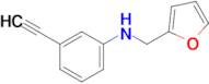 3-Ethynyl-N-[(furan-2-yl)methyl]aniline