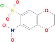 7-Nitro-2,3-dihydro-1,4-benzodioxine-6-sulfonyl chloride