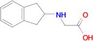 2-[(2,3-dihydro-1h-inden-2-yl)amino]acetic acid