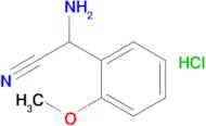 2-Amino-2-(2-methoxyphenyl)acetonitrile hydrochloride