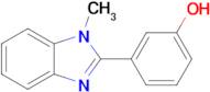 3-(1-Methyl-1h-1,3-benzodiazol-2-yl)phenol