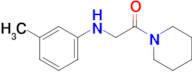 2-[(3-methylphenyl)amino]-1-(piperidin-1-yl)ethan-1-one