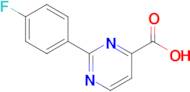 2-(4-Fluorophenyl)pyrimidine-4-carboxylic acid