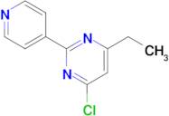 4-Chloro-6-ethyl-2-(pyridin-4-yl)pyrimidine