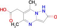 2-{5,7-dimethyl-2-oxo-1h,2h-pyrazolo[1,5-a]pyrimidin-6-yl}acetic acid