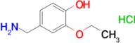 4-(Aminomethyl)-2-ethoxyphenol hydrochloride