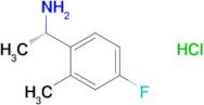 (S)-1-(4-Fluoro-2-methylphenyl)ethanamine hydrochloride