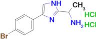 1-[4-(4-bromophenyl)-1h-imidazol-2-yl]ethan-1-amine dihydrochloride