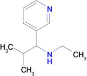 Ethyl[2-methyl-1-(pyridin-3-yl)propyl]amine