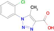 1-(2-Chlorophenyl)-5-methyl-1h-1,2,3-triazole-4-carboxylic acid